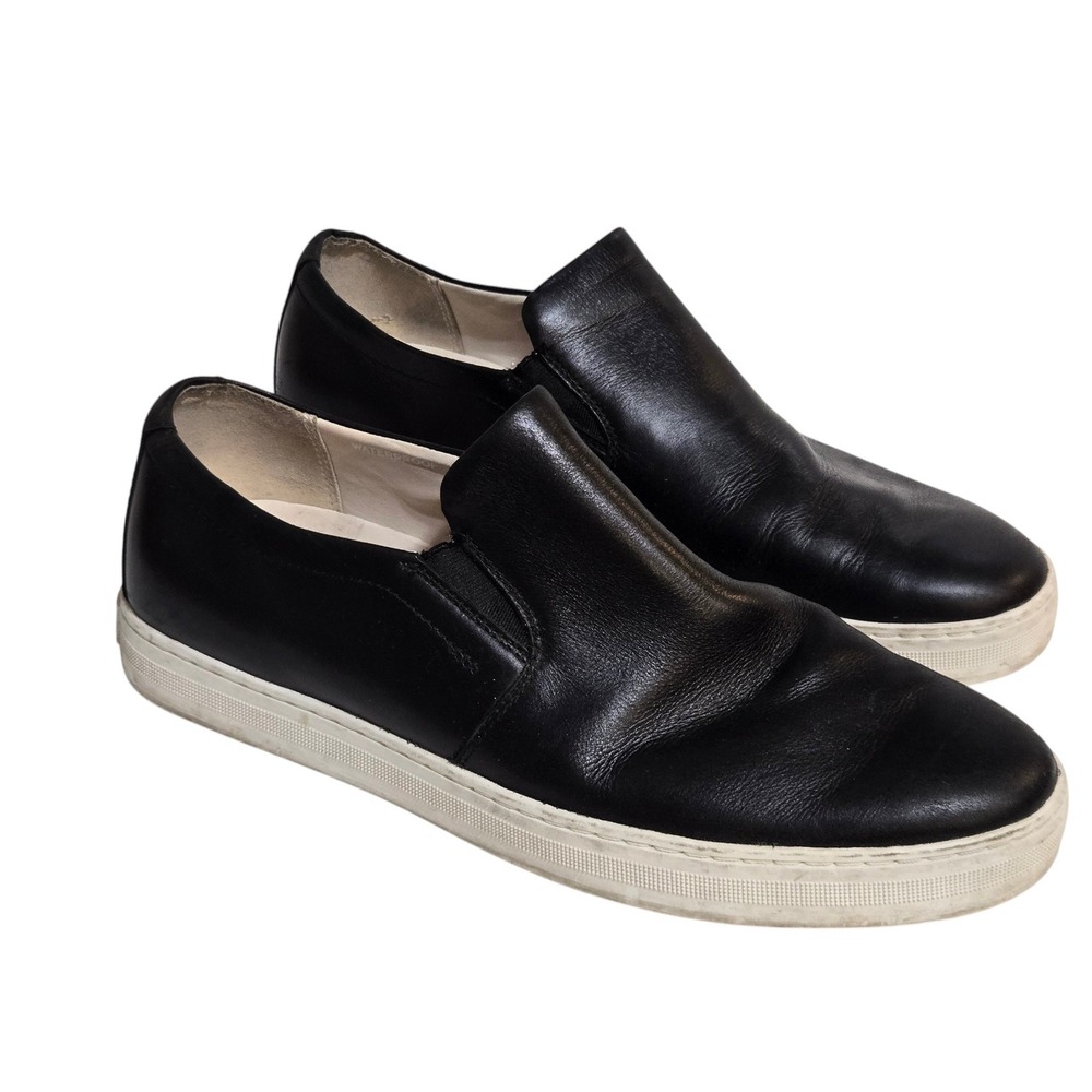 Sorel Caribou Mod Slip On Mens 10.5 Black Leather Waterproof Sneakers NM4206-010